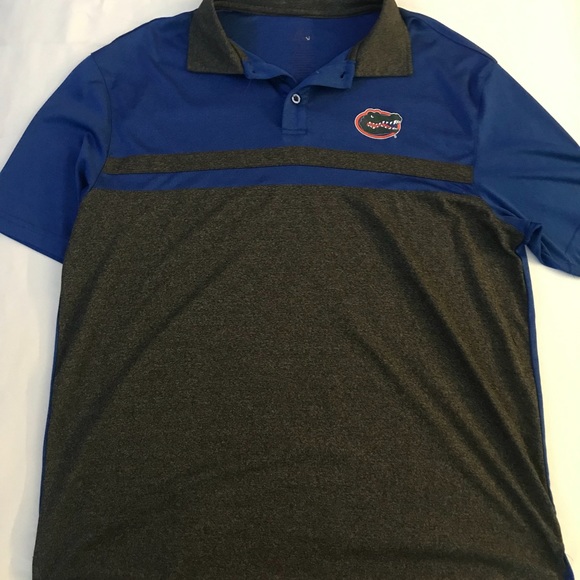 Colosseum Other - Mens XL UF Florida Gators Grey Blue Collared polo